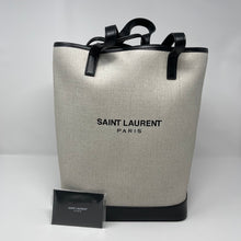 Load image into Gallery viewer, YSL Teddy Linen Tote