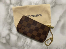 Load image into Gallery viewer, Louis Vuitton Key Pouch Damier Ebene
