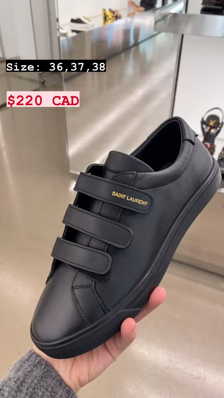 Saint laurent velcro on sale sneakers