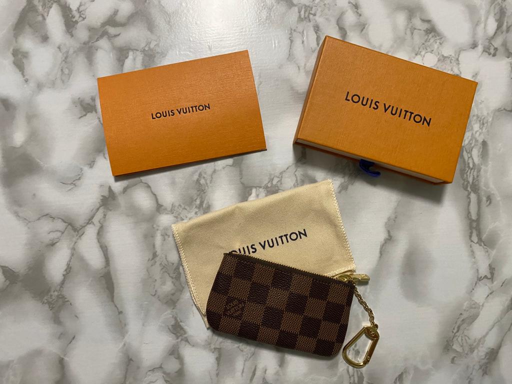 Louis Vuitton Key Pouch Damier Ebene – shoppingwithlira
