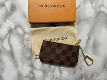 Load image into Gallery viewer, Louis Vuitton Key Pouch Damier Ebene
