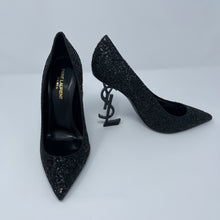 Load image into Gallery viewer, YSL Opyum 110 Glitter Pumps
